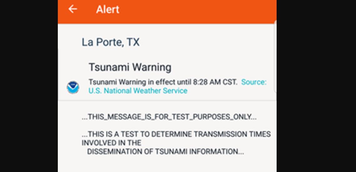 Tsunami houston today