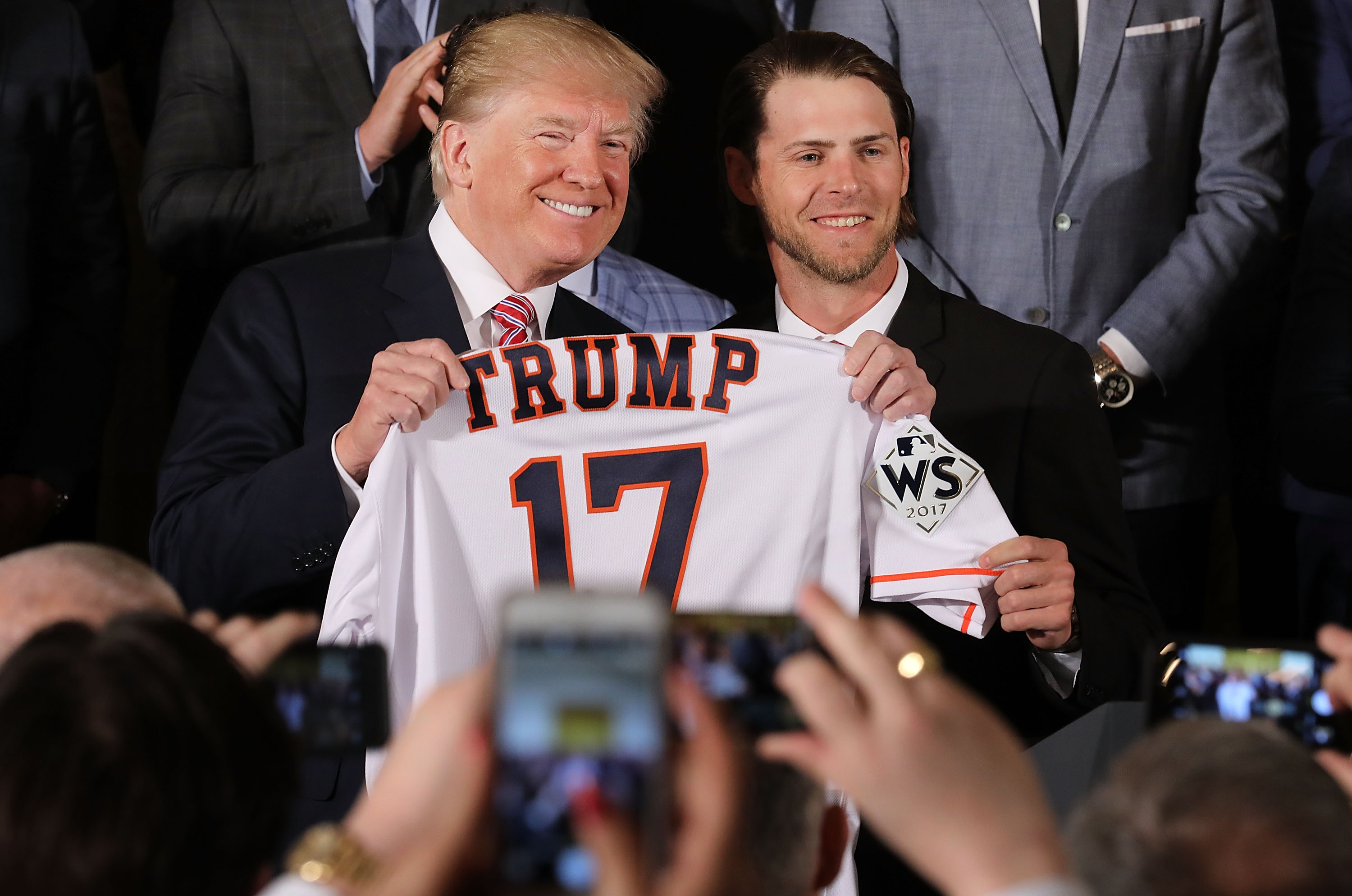 Photos: Astros visit the White House