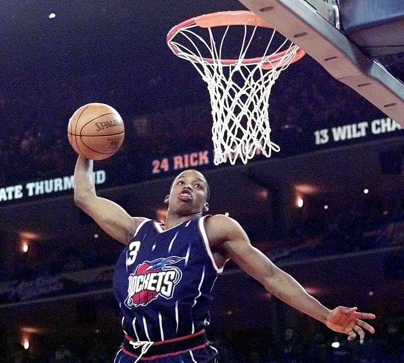 Houston Rockets Steve Francis in action, dunking during competition News  Photo - Getty Images