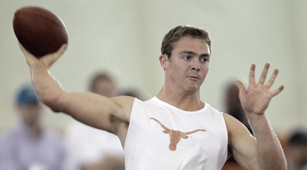 Cleveland Browns take Texas' Colt McCoy at pick #85 | khou.com