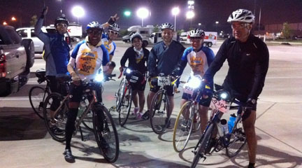 MS 150 bike riders take off for Austin | khou.com