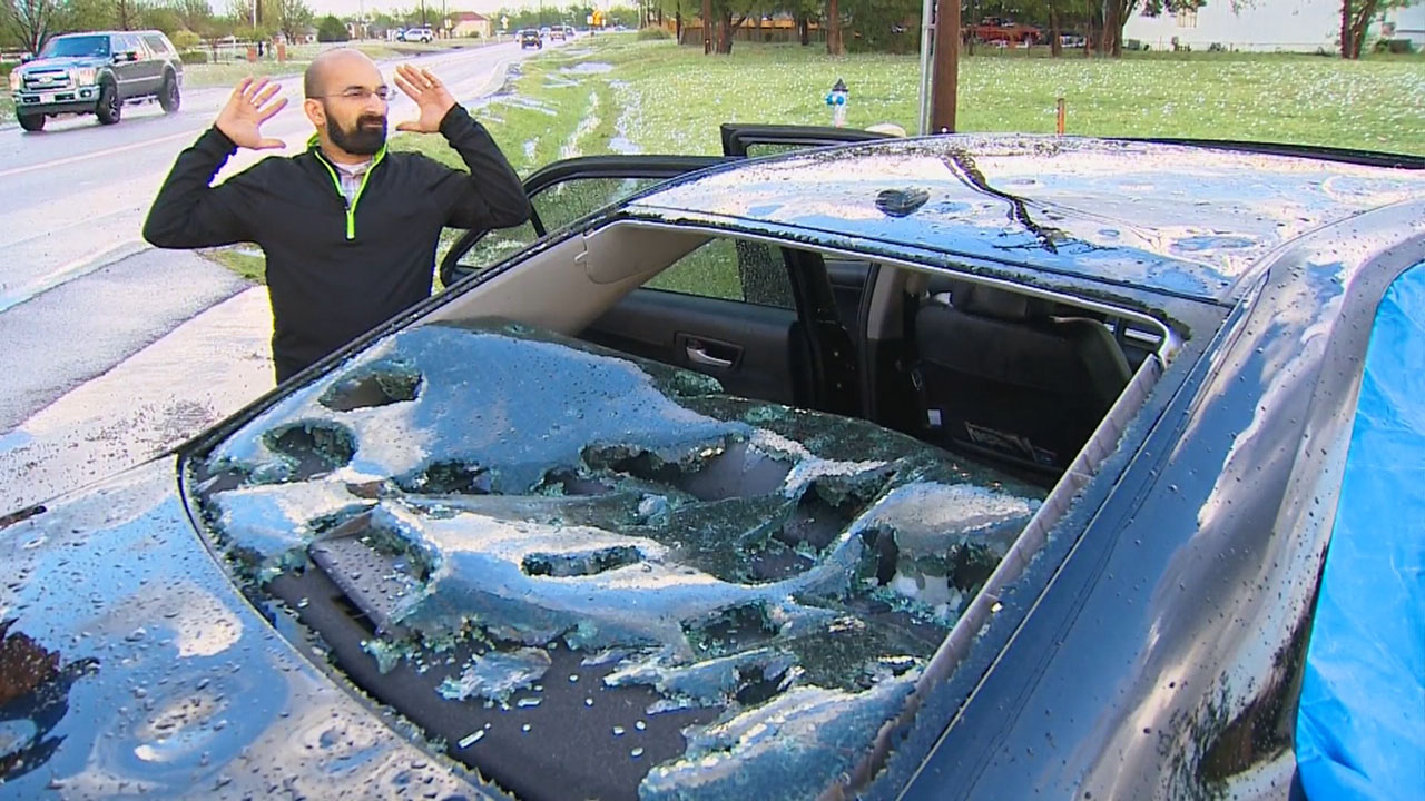 Wylie classes canceled after hail storm | khou.com