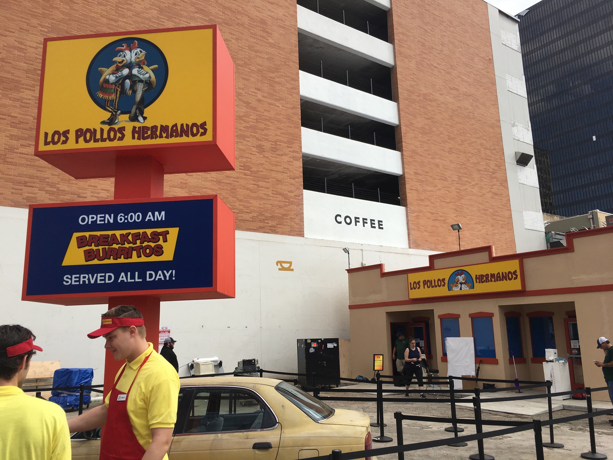 Breaking Bad's 'Los Pollos Hermanos' pops up in Austin 