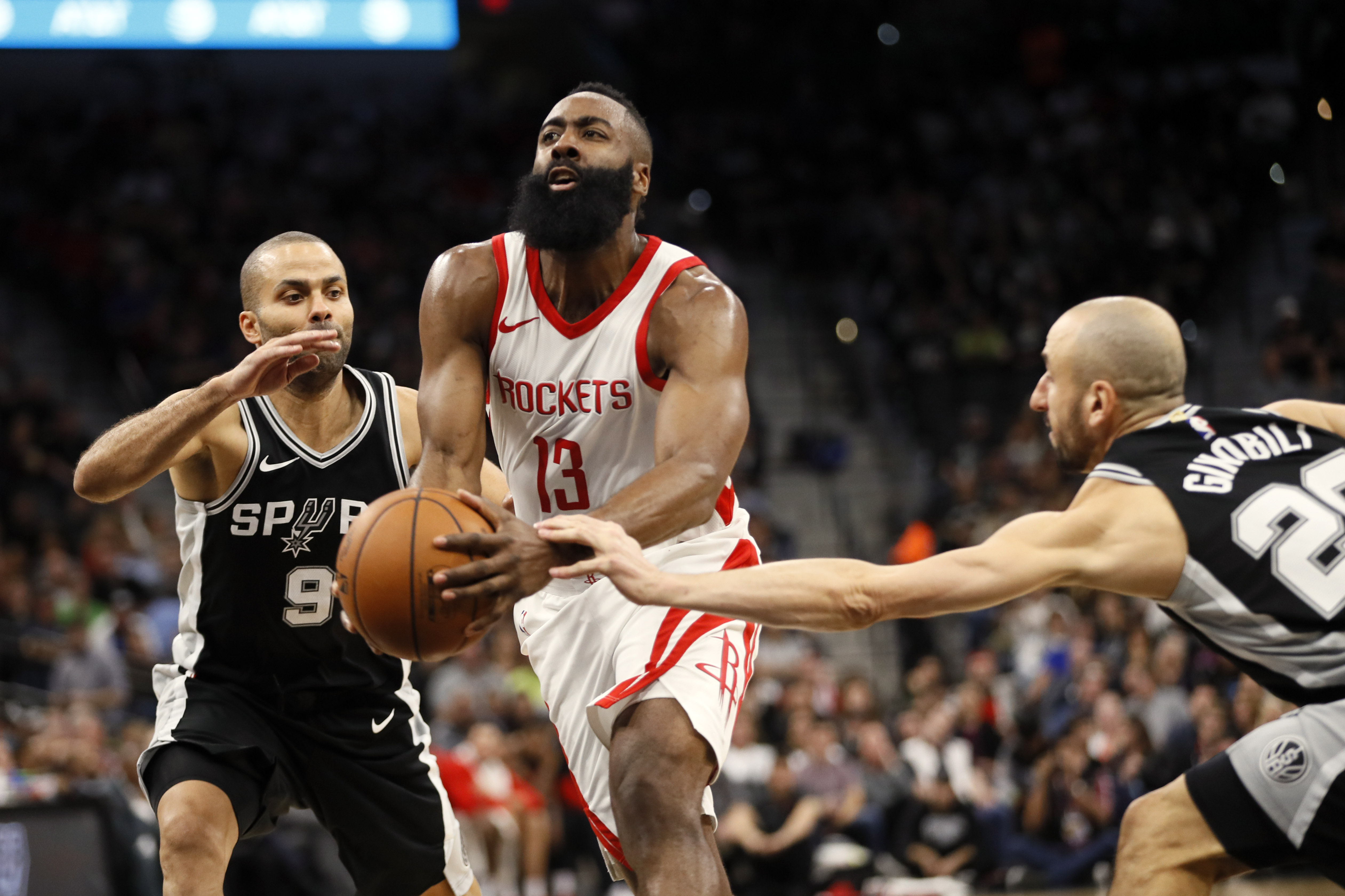 James Harden leads Rockets past Spurs 102-91 | khou.com